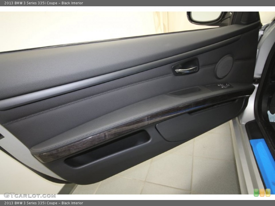 Black Interior Door Panel for the 2013 BMW 3 Series 335i Coupe #69353728