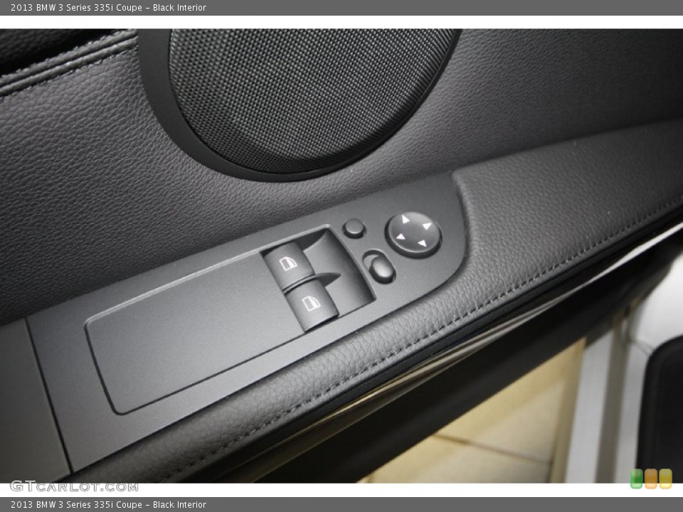 Black Interior Controls for the 2013 BMW 3 Series 335i Coupe #69353737