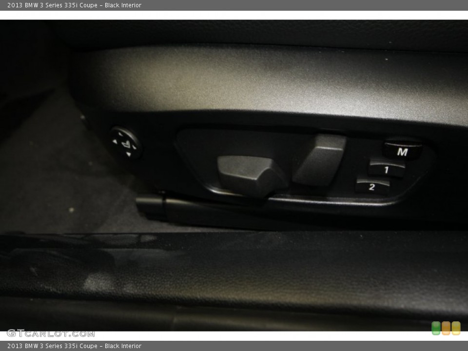 Black Interior Controls for the 2013 BMW 3 Series 335i Coupe #69353749
