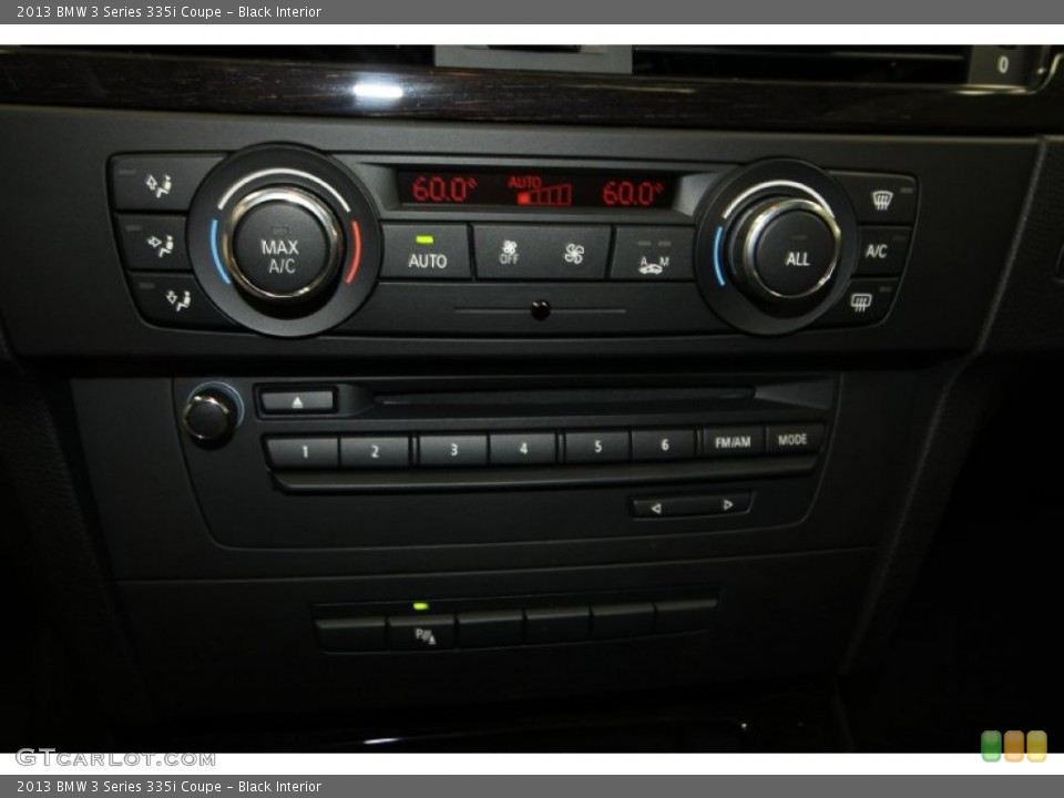 Black Interior Controls for the 2013 BMW 3 Series 335i Coupe #69353764