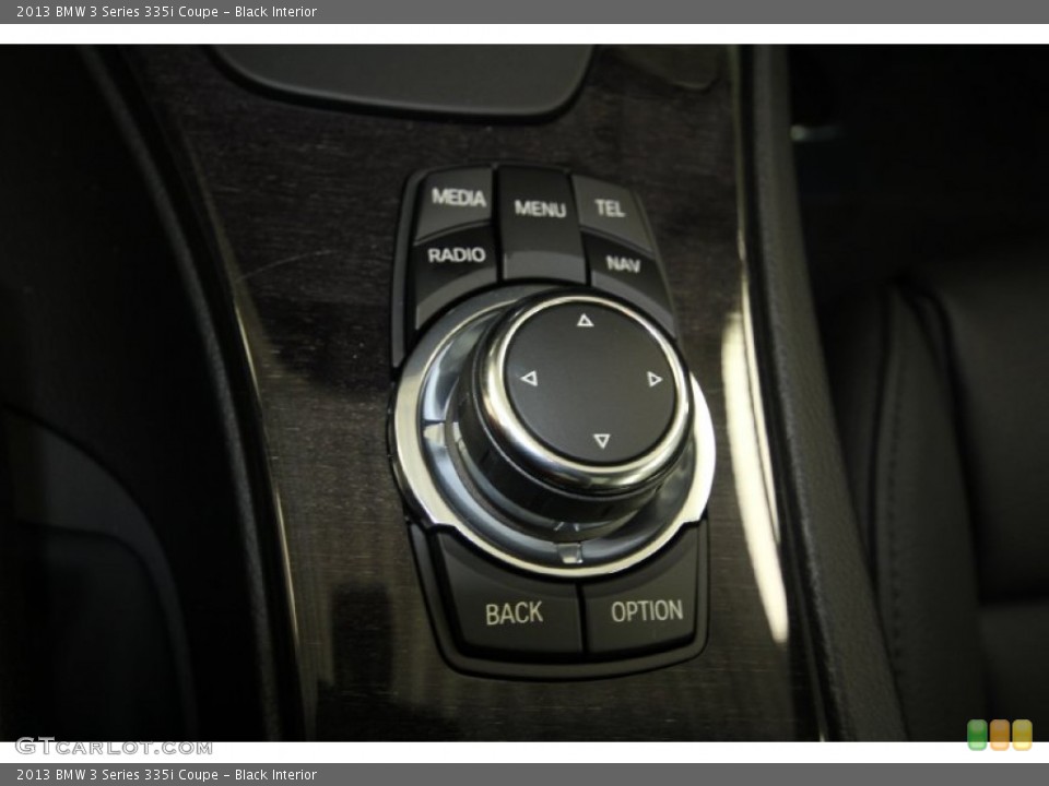 Black Interior Controls for the 2013 BMW 3 Series 335i Coupe #69353777