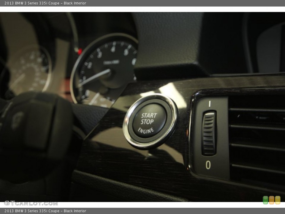 Black Interior Controls for the 2013 BMW 3 Series 335i Coupe #69353794