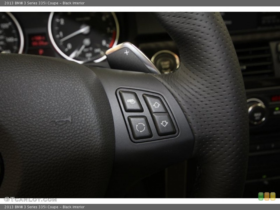 Black Interior Controls for the 2013 BMW 3 Series 335i Coupe #69353803