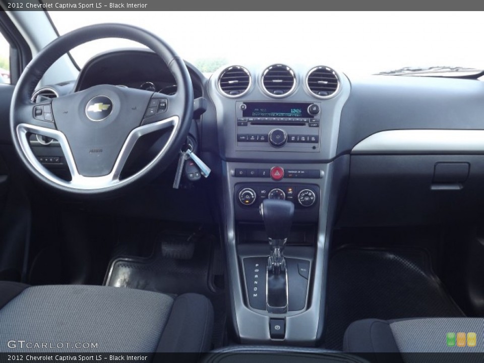 Black Interior Dashboard for the 2012 Chevrolet Captiva Sport LS #69353929