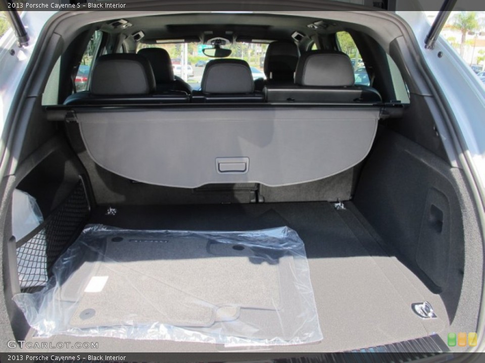 Black Interior Trunk for the 2013 Porsche Cayenne S #69355903