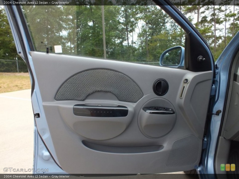 Gray Interior Door Panel for the 2004 Chevrolet Aveo LS Sedan #69356137