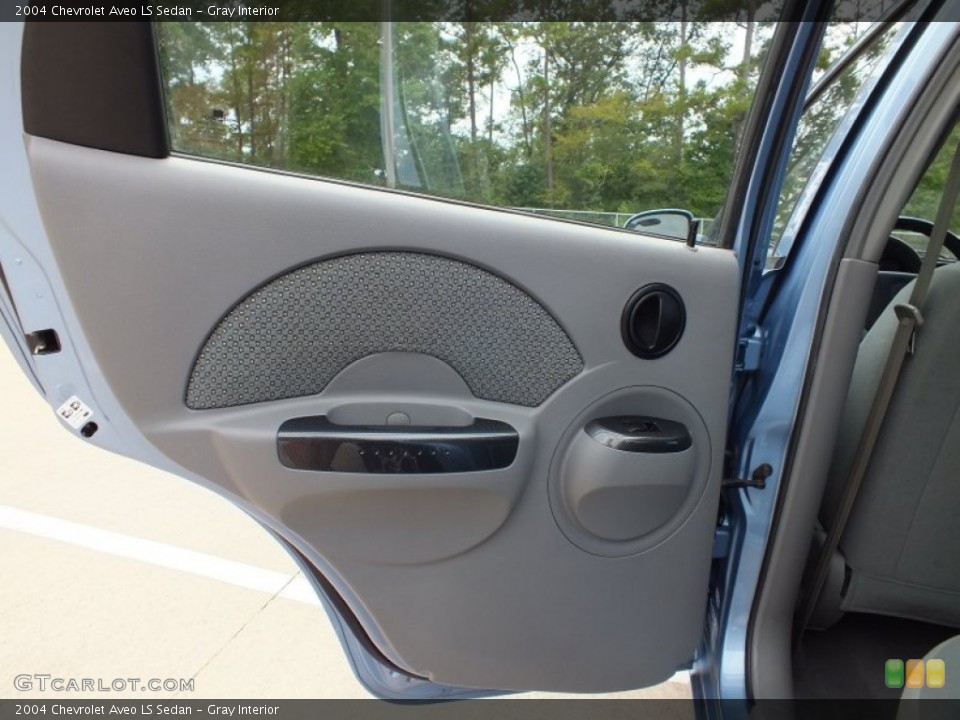 Gray Interior Door Panel for the 2004 Chevrolet Aveo LS Sedan #69356155