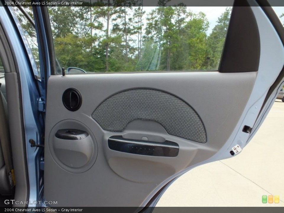 Gray Interior Door Panel for the 2004 Chevrolet Aveo LS Sedan #69356164