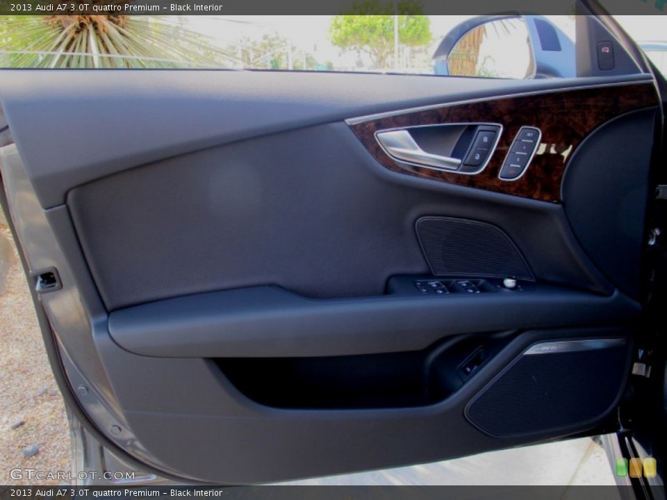 Black Interior Door Panel for the 2013 Audi A7 3.0T quattro Premium #69356167