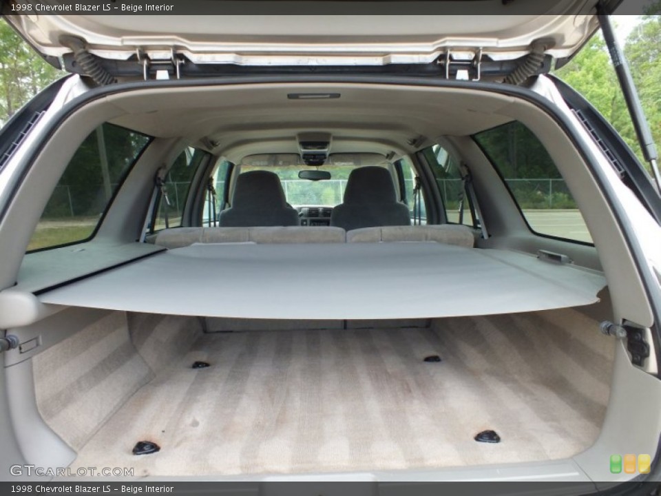Beige Interior Trunk for the 1998 Chevrolet Blazer LS #69357139