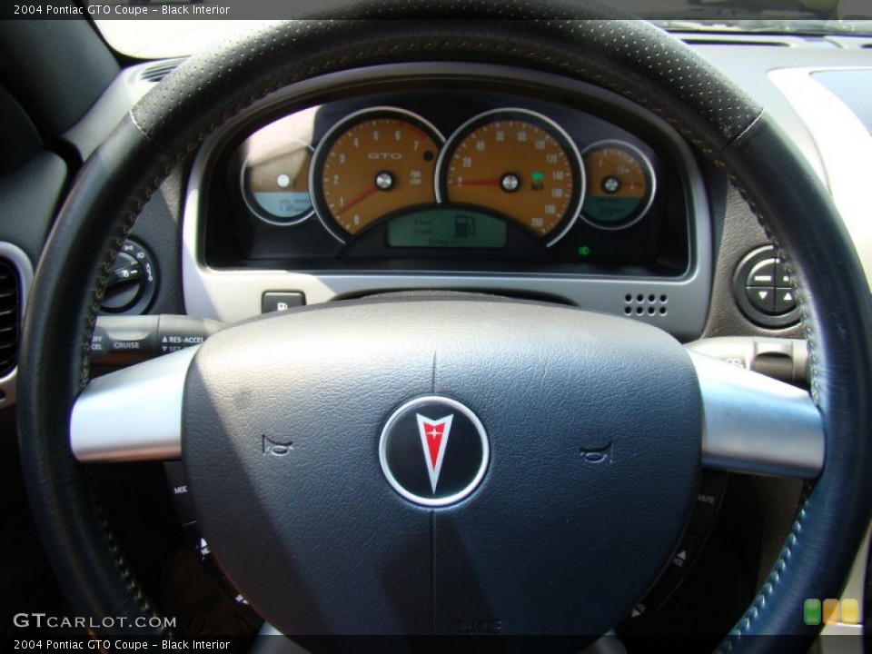 Black Interior Gauges for the 2004 Pontiac GTO Coupe #69360338