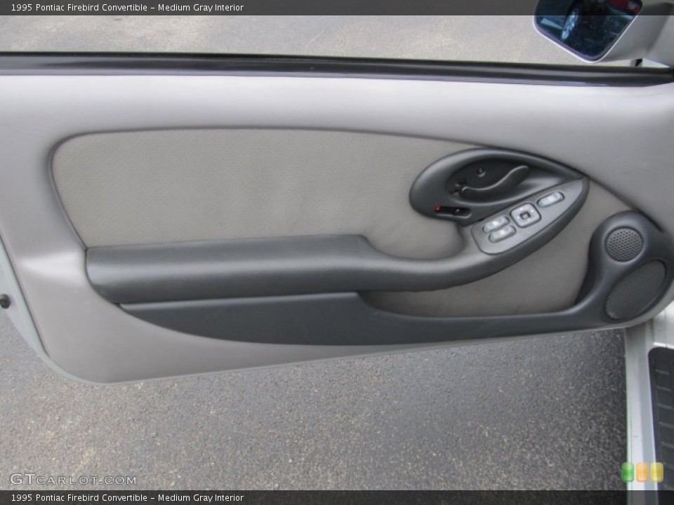 Medium Gray Interior Door Panel for the 1995 Pontiac Firebird Convertible #69361717