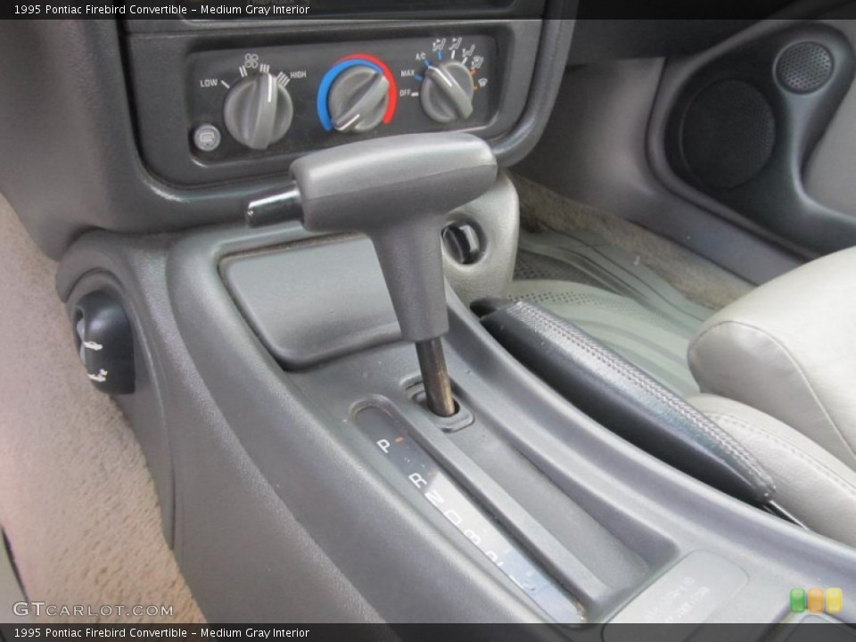 Medium Gray Interior Transmission for the 1995 Pontiac Firebird Convertible #69361765