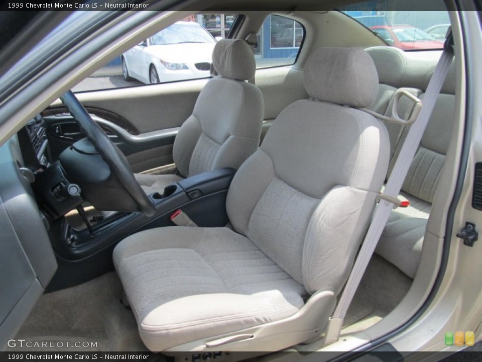 Neutral Interior Photo for the 1999 Chevrolet Monte Carlo LS #69361870