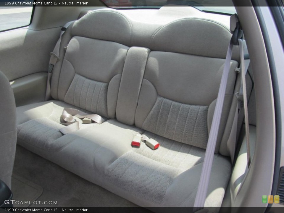 Neutral Interior Photo for the 1999 Chevrolet Monte Carlo LS #69361876
