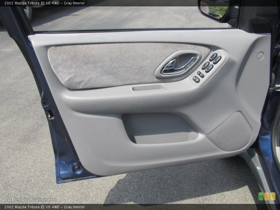 Gray Interior Door Panel for the 2002 Mazda Tribute ES V6 4WD #69362284