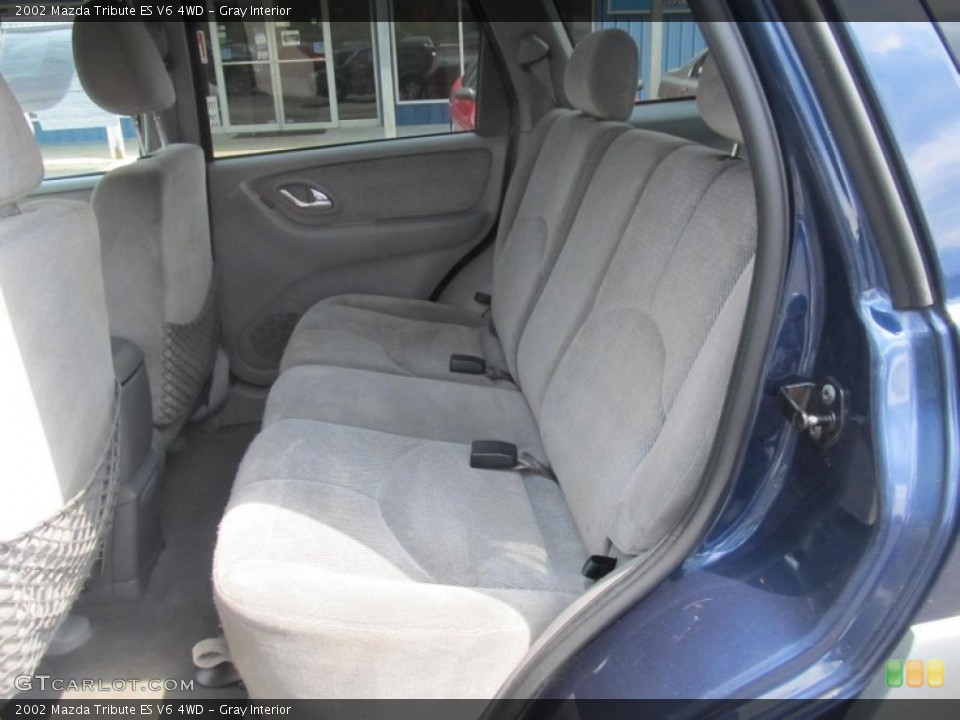 Gray 2002 Mazda Tribute Interiors