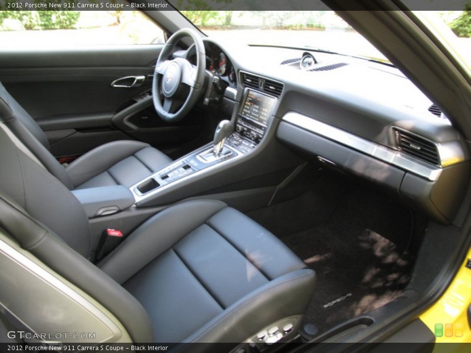 Black Interior Photo for the 2012 Porsche New 911 Carrera S Coupe #69362639
