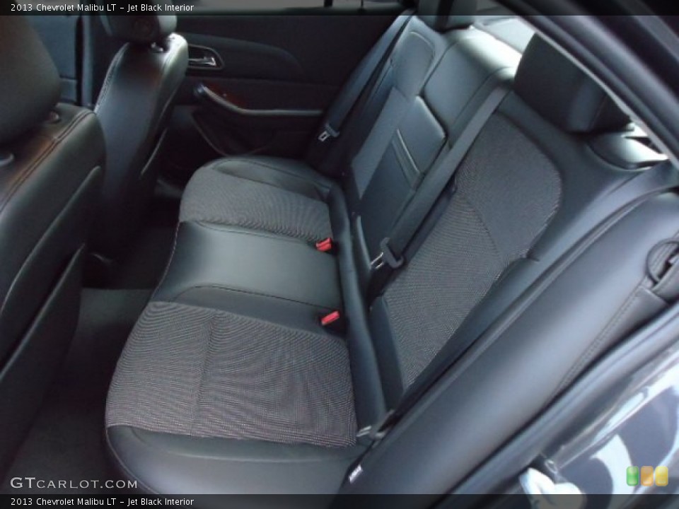 Jet Black Interior Rear Seat for the 2013 Chevrolet Malibu LT #69363277