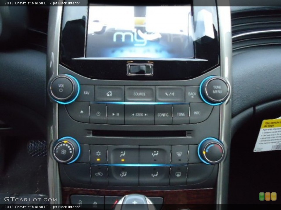 Jet Black Interior Controls for the 2013 Chevrolet Malibu LT #69363331