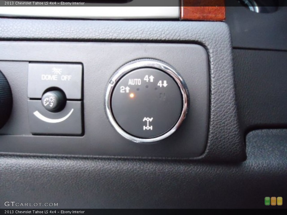 Ebony Interior Controls for the 2013 Chevrolet Tahoe LS 4x4 #69363991
