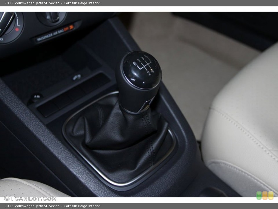 Cornsilk Beige Interior Transmission for the 2013 Volkswagen Jetta SE Sedan #69365852