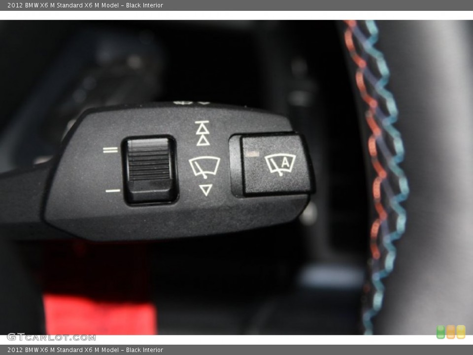 Black Interior Controls for the 2012 BMW X6 M  #69368113