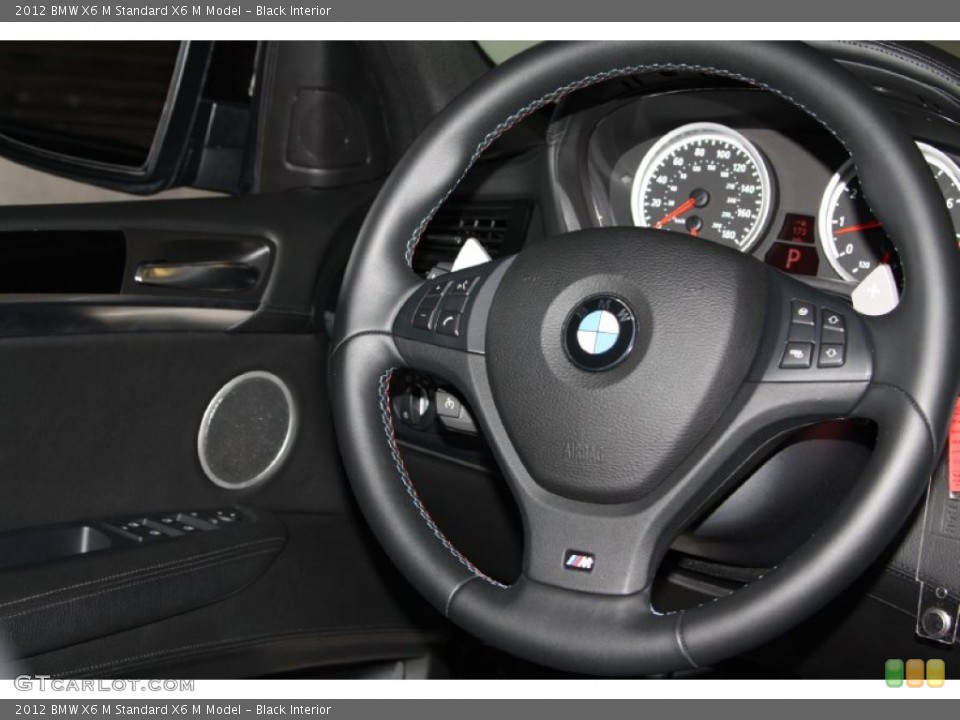 Black Interior Steering Wheel for the 2012 BMW X6 M  #69368200