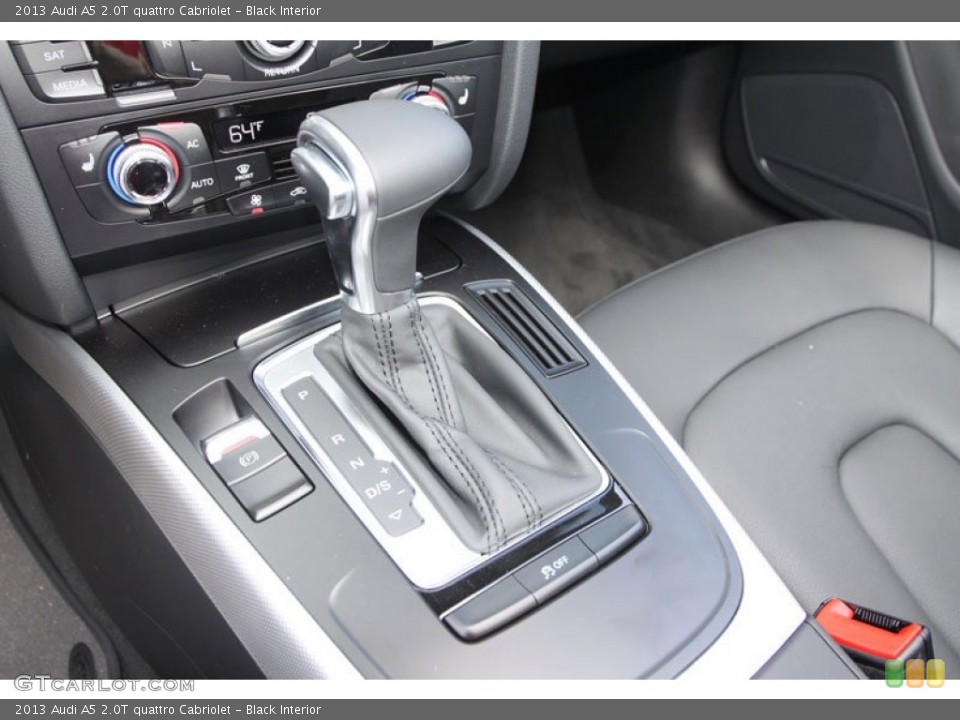 Black Interior Transmission for the 2013 Audi A5 2.0T quattro Cabriolet #69370054