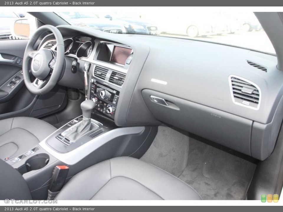 Black Interior Dashboard for the 2013 Audi A5 2.0T quattro Cabriolet #69370114
