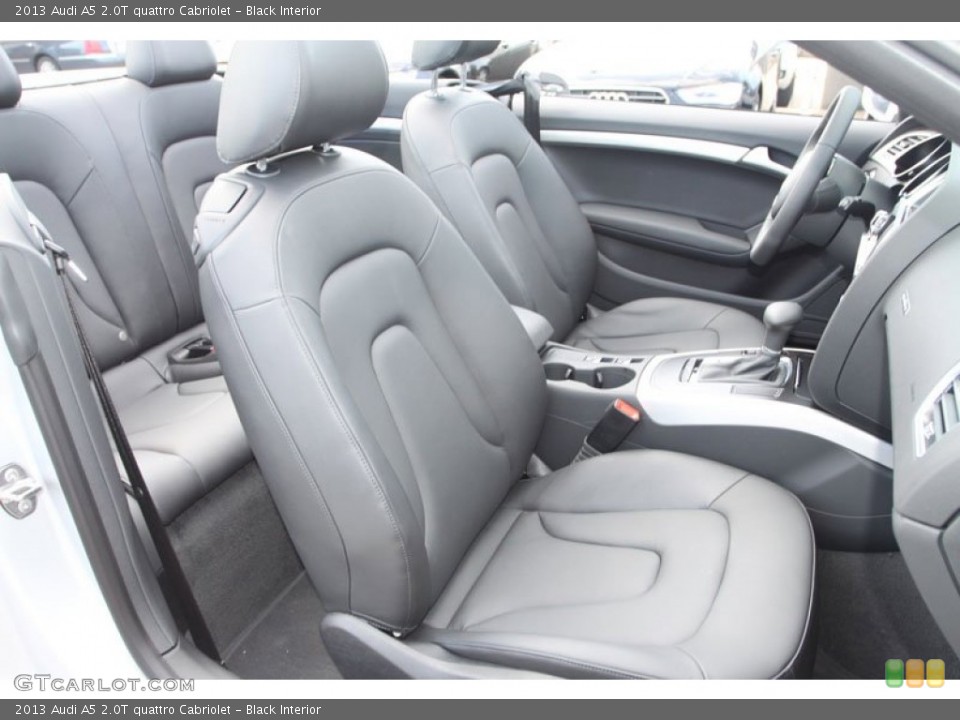 Black Interior Front Seat for the 2013 Audi A5 2.0T quattro Cabriolet #69370123