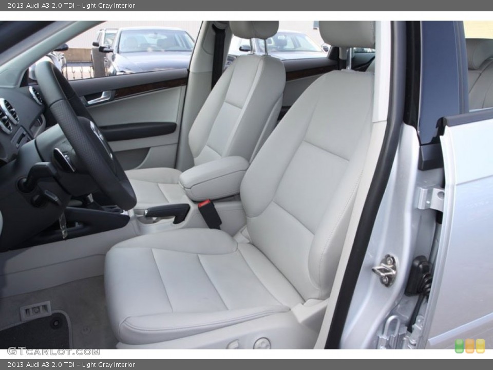 Light Gray Interior Front Seat for the 2013 Audi A3 2.0 TDI #69370270