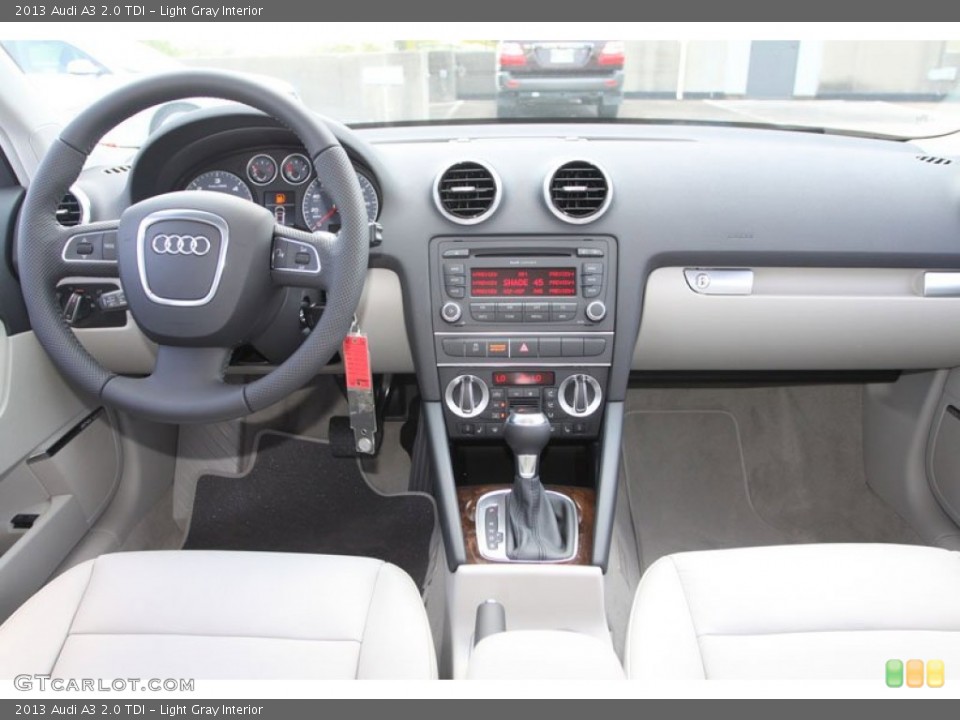Light Gray Interior Dashboard for the 2013 Audi A3 2.0 TDI #69370297