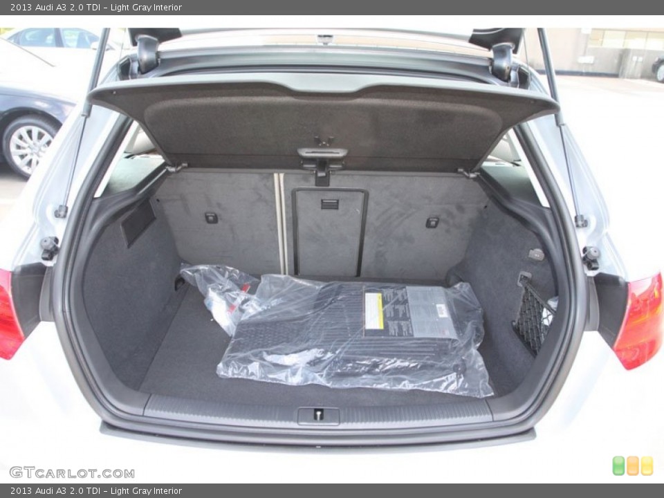 Light Gray Interior Trunk for the 2013 Audi A3 2.0 TDI #69370345