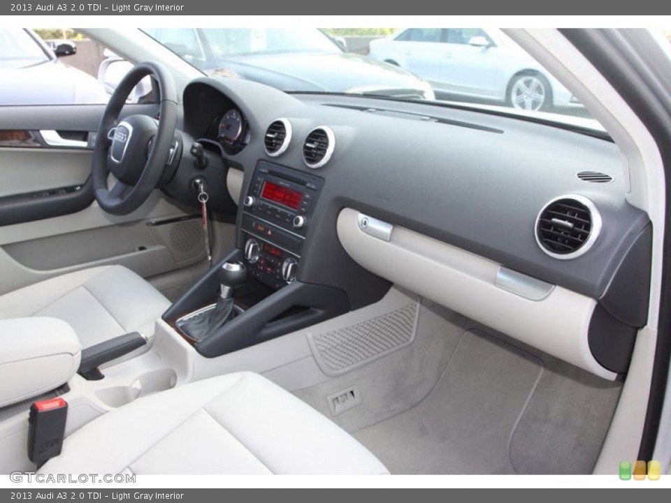 Light Gray Interior Dashboard for the 2013 Audi A3 2.0 TDI #69370372