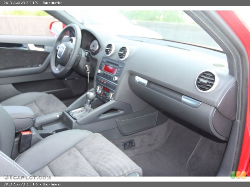 Black Interior Dashboard for the 2013 Audi A3 2.0 TFSI #69370615