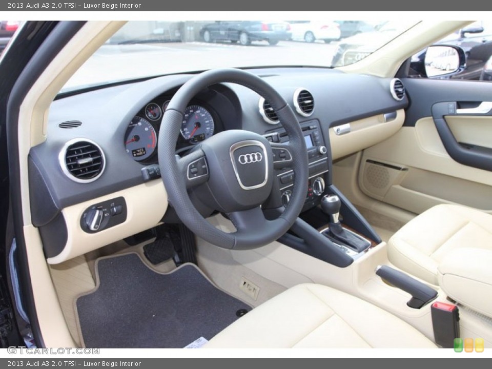 Luxor Beige 2013 Audi A3 Interiors