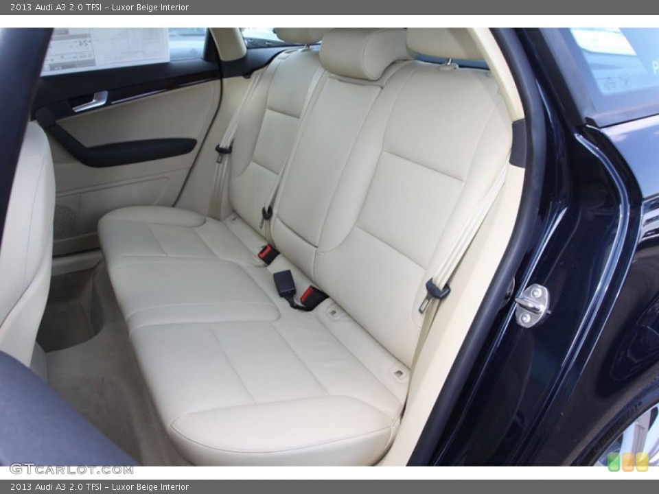 Luxor Beige Interior Rear Seat for the 2013 Audi A3 2.0 TFSI #69370789