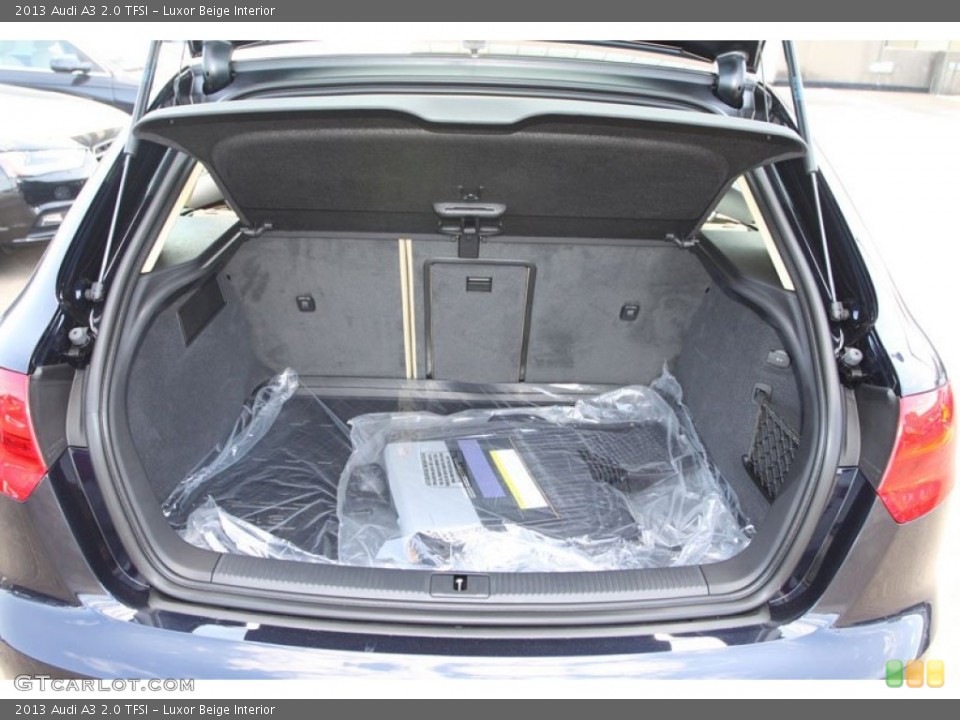 Luxor Beige Interior Trunk for the 2013 Audi A3 2.0 TFSI #69370843