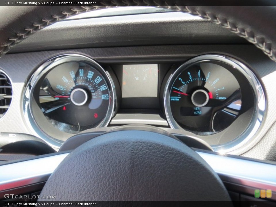 Charcoal Black Interior Gauges for the 2013 Ford Mustang V6 Coupe #69370963