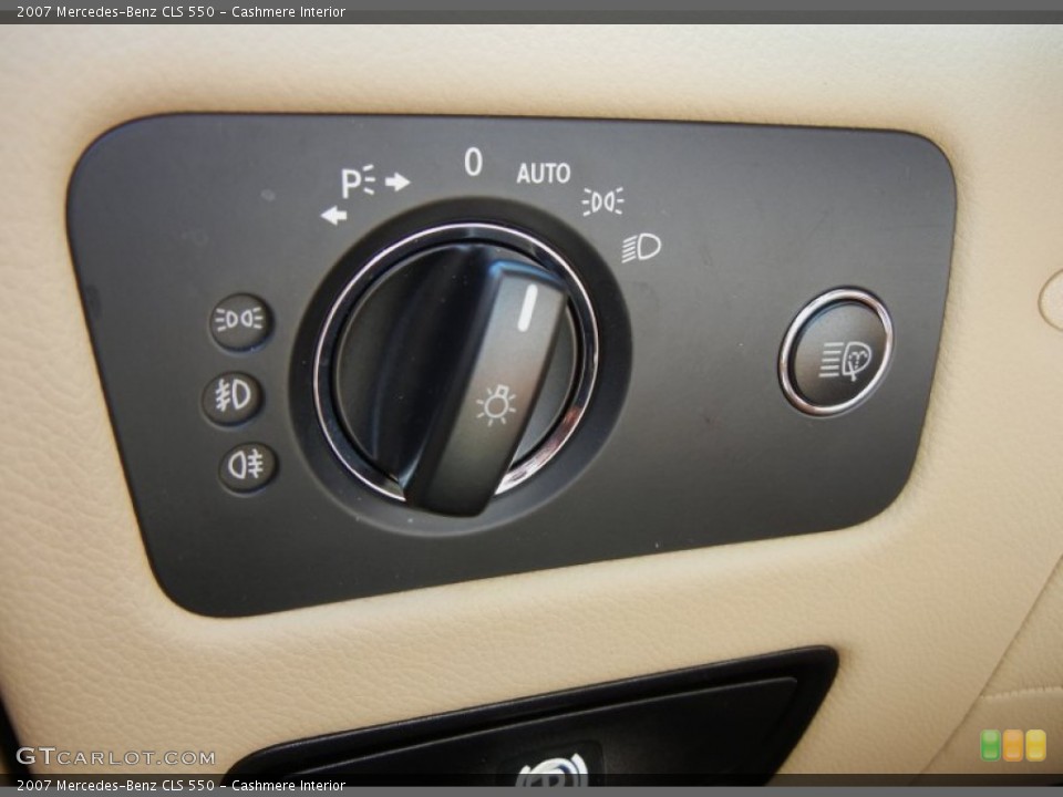 Cashmere Interior Controls for the 2007 Mercedes-Benz CLS 550 #69371482