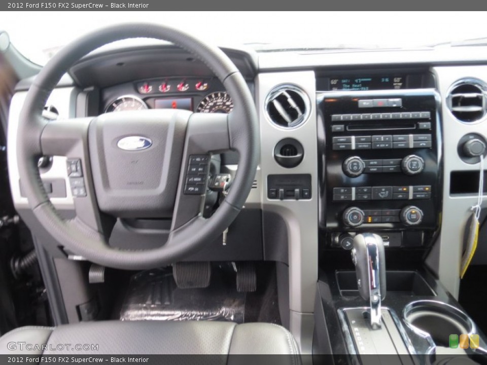 Black Interior Dashboard for the 2012 Ford F150 FX2 SuperCrew #69372157