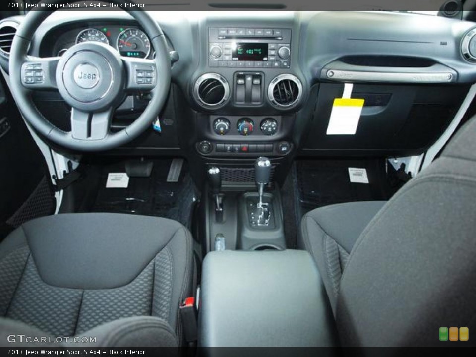Black Interior Photo for the 2013 Jeep Wrangler Sport S 4x4 #69372430