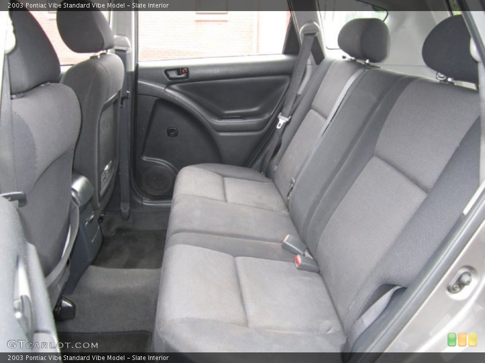 Slate Interior Photo for the 2003 Pontiac Vibe  #69374569