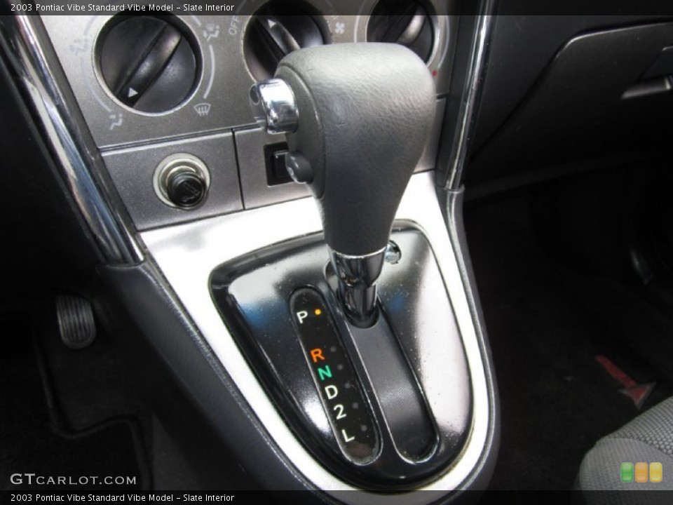 Slate Interior Transmission for the 2003 Pontiac Vibe  #69374605