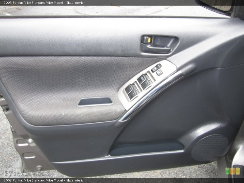 Slate Interior Door Panel for the 2003 Pontiac Vibe  #69374642
