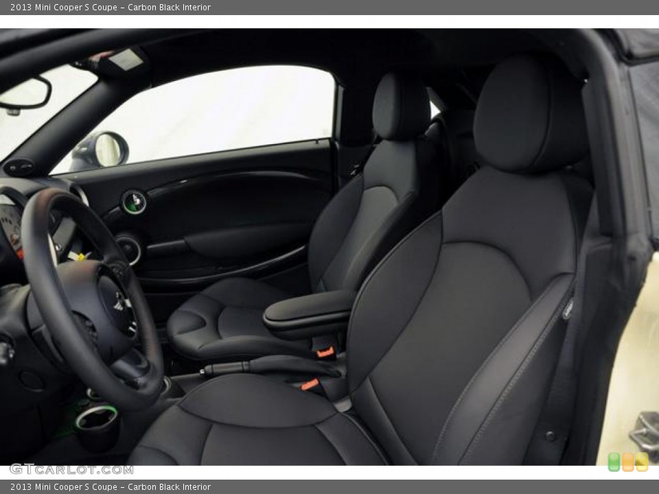 Carbon Black Interior Photo for the 2013 Mini Cooper S Coupe #69374713