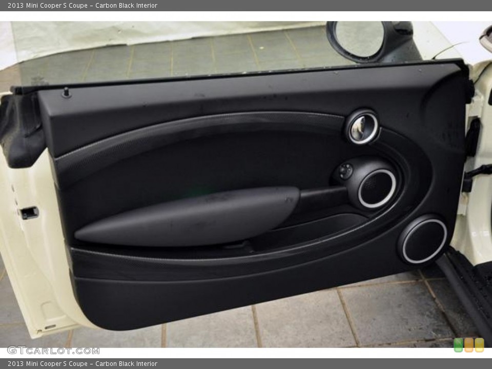 Carbon Black Interior Door Panel for the 2013 Mini Cooper S Coupe #69374722