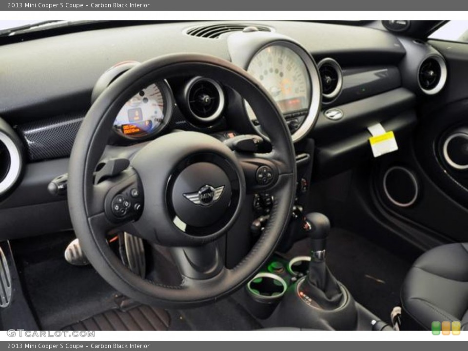 Carbon Black Interior Photo for the 2013 Mini Cooper S Coupe #69374740
