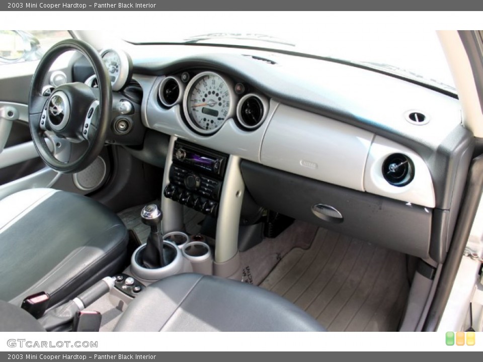 Panther Black Interior Dashboard for the 2003 Mini Cooper Hardtop #69374788